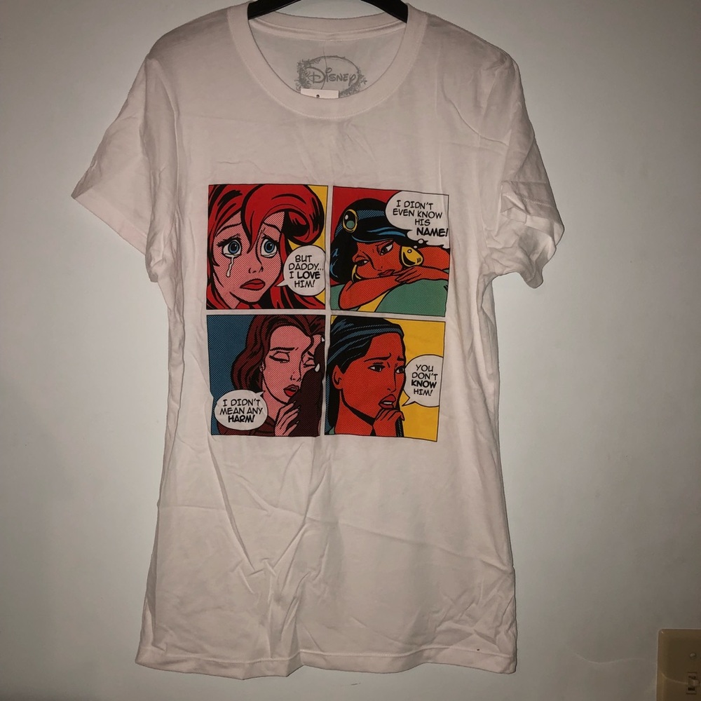 Disney Princess T-Shirt Hot Topic Ariel Belle